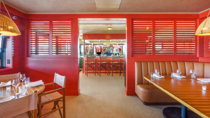 Riva Mare at The Navy Yard Charleston in North Charleston is the newest concept by The Indigo Road Hospitality Group, designed by David Thompson and built by Lennon Construction Company.